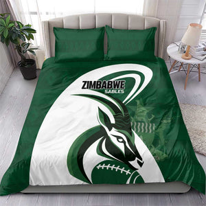Rugby Zimbabwe Bedding Set Sables Is The Champion - African Pride