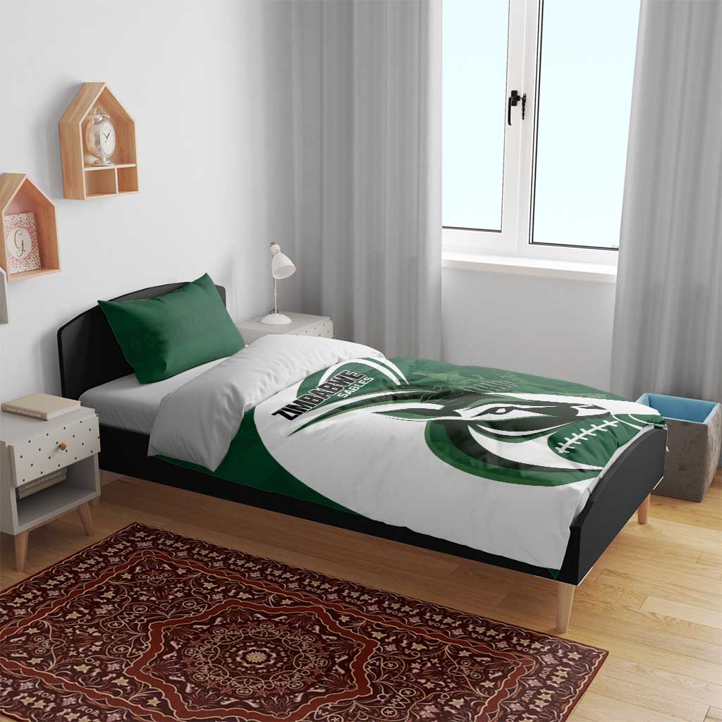 Rugby Zimbabwe Bedding Set Sables Is The Champion - African Pride