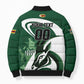 Custom Rugby Zimbabwe Bomber Puffer Jacket Sables Is The Champion