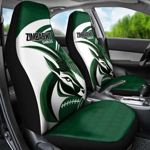Rugby Zimbabwe Car Seat Cover Sables Is The Champion - African Pride