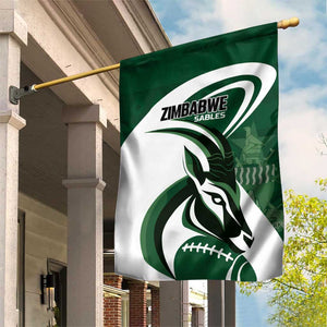 Rugby Zimbabwe Garden Flag Sables Is The Champion - African Pride