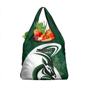 Rugby Zimbabwe Grocery Bag Sables Is The Champion - African Pride