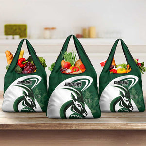 Rugby Zimbabwe Grocery Bag Sables Is The Champion - African Pride