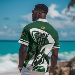 Custom Rugby Zimbabwe Hawaiian Shirt Sables Is The Champion - African Pride