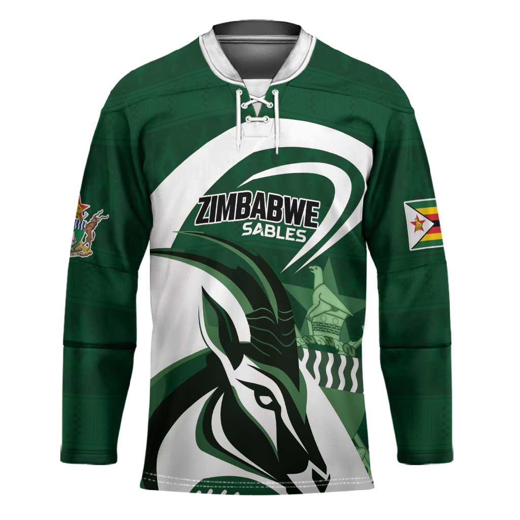 Custom Rugby Zimbabwe Hockey Jersey Sables Is The Champion by African Pride