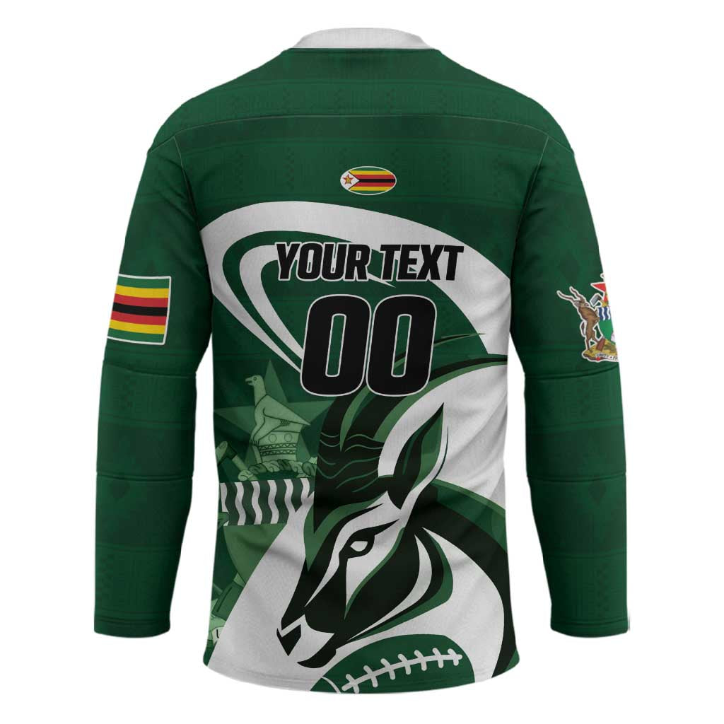 Custom Rugby Zimbabwe Hockey Jersey Sables Is The Champion