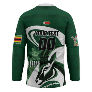Custom Rugby Zimbabwe Hockey Jersey Sables Is The Champion