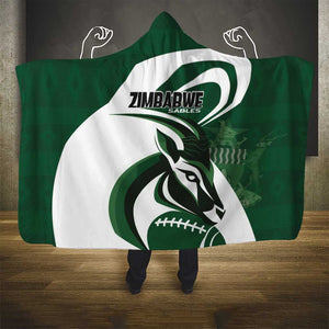 Rugby Zimbabwe Hooded Blanket Sables Is The Champion - African Pride