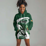 Custom Rugby Zimbabwe Hoodie Dress Sables Is The Champion - African Pride