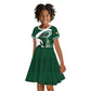 Custom Rugby Zimbabwe Kid Short Sleeve Dress Sables Is The Champion - African Pride