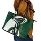 Rugby Zimbabwe Leather Tote Bag Sables Is The Champion - African Pride