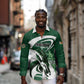 Custom Rugby Zimbabwe Long Sleeve Button Shirt Sables Is The Champion - African Pride