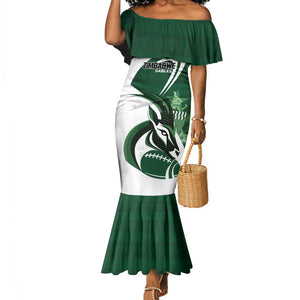 Custom Rugby Zimbabwe Mermaid Dress Sables Is The Champion - African Pride