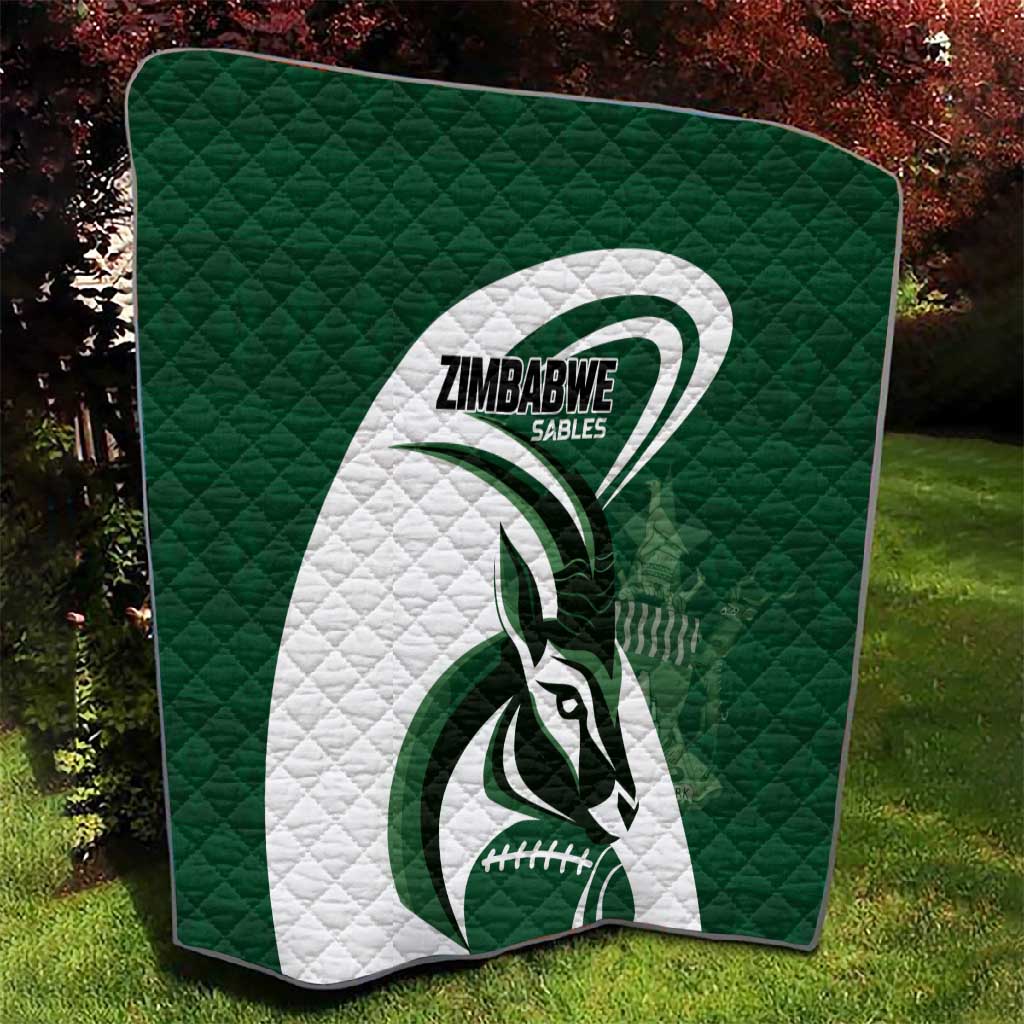 Rugby Zimbabwe Quilt Sables Is The Champion - African Pride