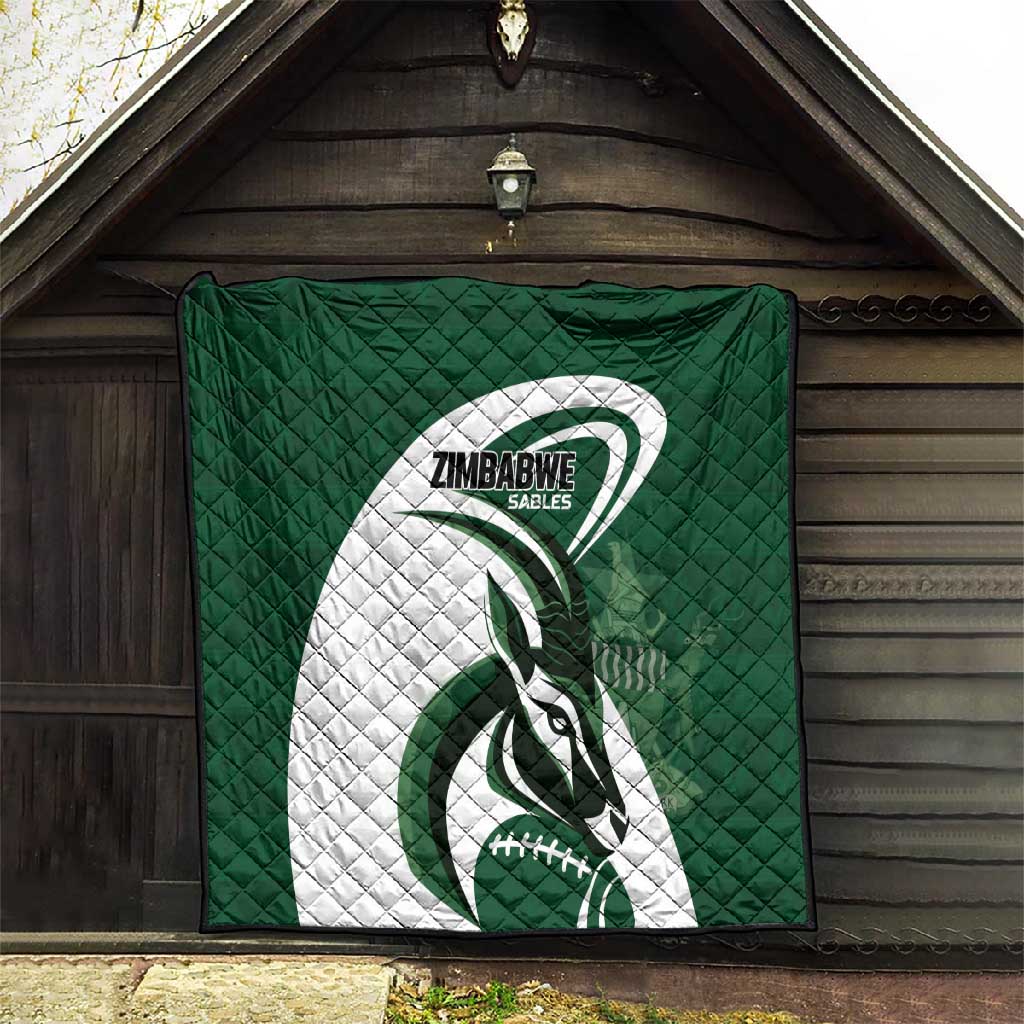 Rugby Zimbabwe Quilt Sables Is The Champion - African Pride