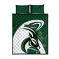 Rugby Zimbabwe Quilt Bed Set Sables Is The Champion - African Pride