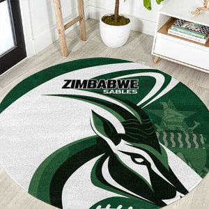 Rugby Zimbabwe Round Carpet Sables Is The Champion - African Pride