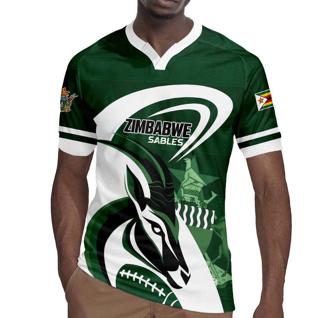 Custom Rugby Zimbabwe Rugby Jersey Sables Is The Champion - African Pride