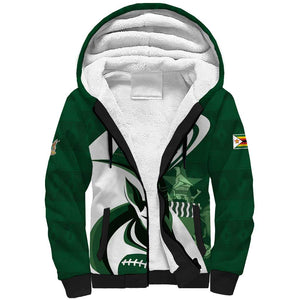 Custom Rugby Zimbabwe Sherpa Hoodie Sables Is The Champion - African Pride
