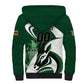 Custom Rugby Zimbabwe Sherpa Hoodie Sables Is The Champion - African Pride