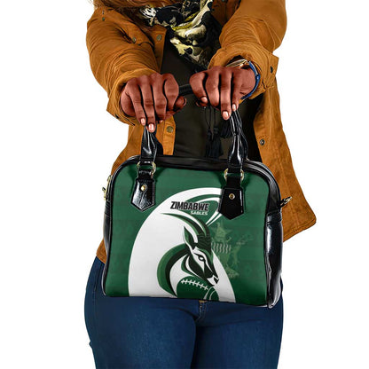 Rugby Zimbabwe Shoulder Handbag Sables Is The Champion - African Pride