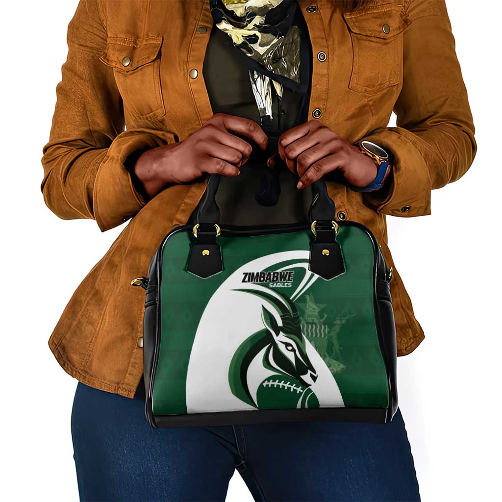Rugby Zimbabwe Shoulder Handbag Sables Is The Champion - African Pride