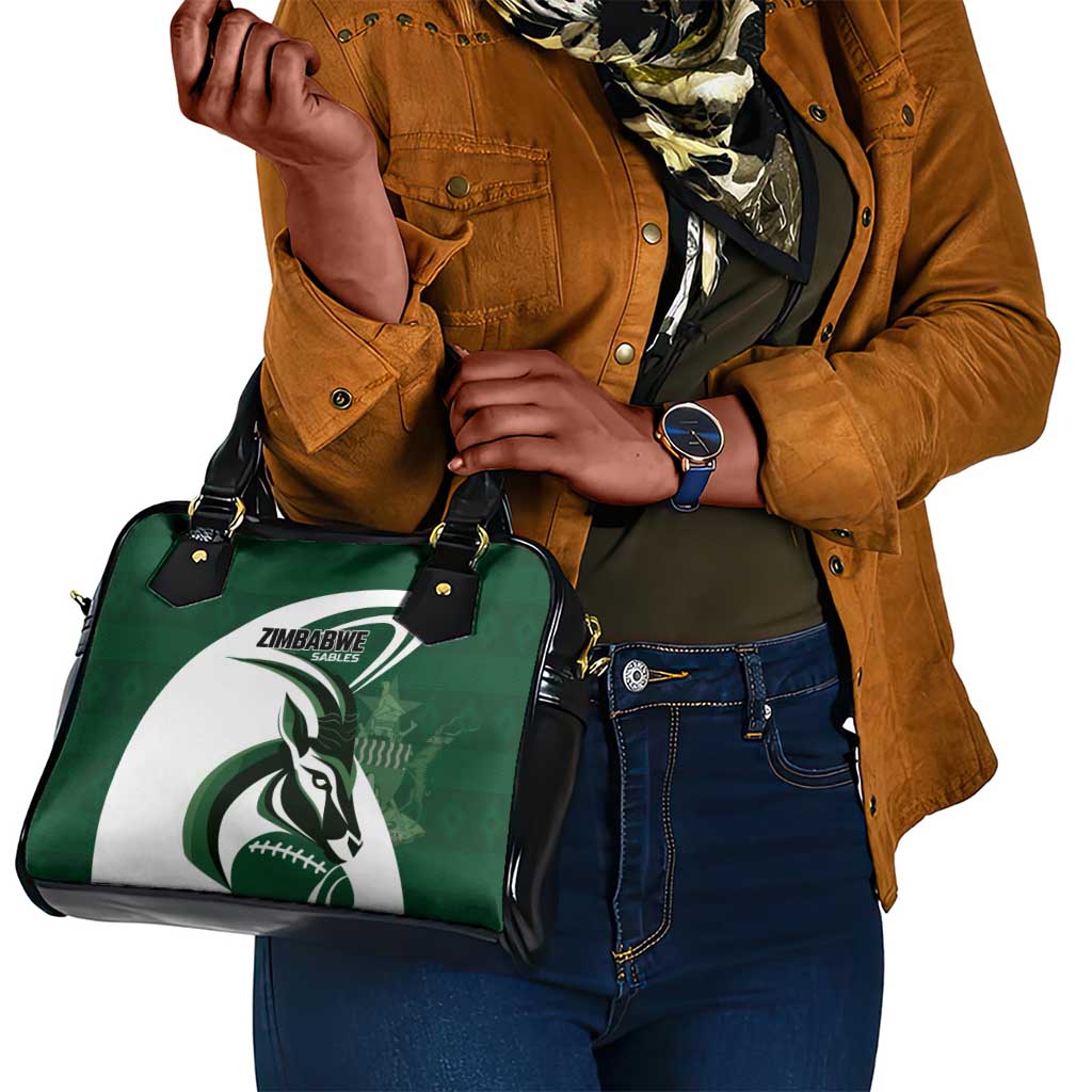 Rugby Zimbabwe Shoulder Handbag Sables Is The Champion - African Pride