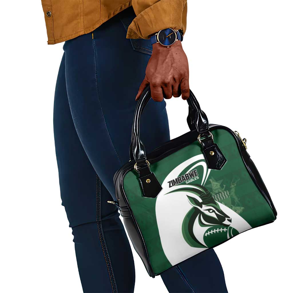 Rugby Zimbabwe Shoulder Handbag Sables Is The Champion - African Pride