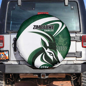 Rugby Zimbabwe Spare Tire Cover Sables Is The Champion - African Pride