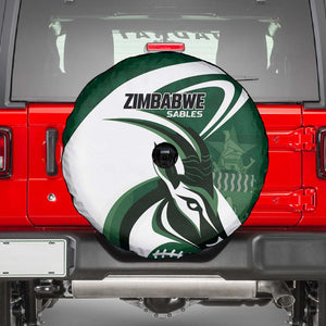 Rugby Zimbabwe Spare Tire Cover Sables Is The Champion - African Pride