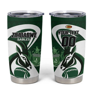 Custom Rugby Zimbabwe Tumbler Cup Sables Is The Champion - African Pride