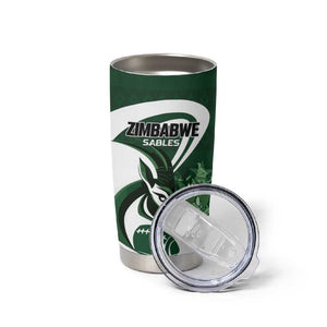 Custom Rugby Zimbabwe Tumbler Cup Sables Is The Champion - African Pride