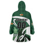 Custom Rugby Zimbabwe Wearable Blanket Hoodie Sables Is The Champion - African Pride