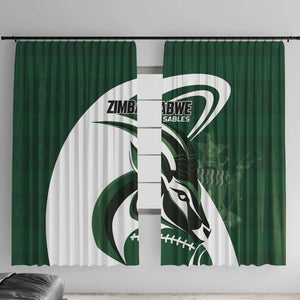 Rugby Zimbabwe Window Curtain Sables Is The Champion - African Pride