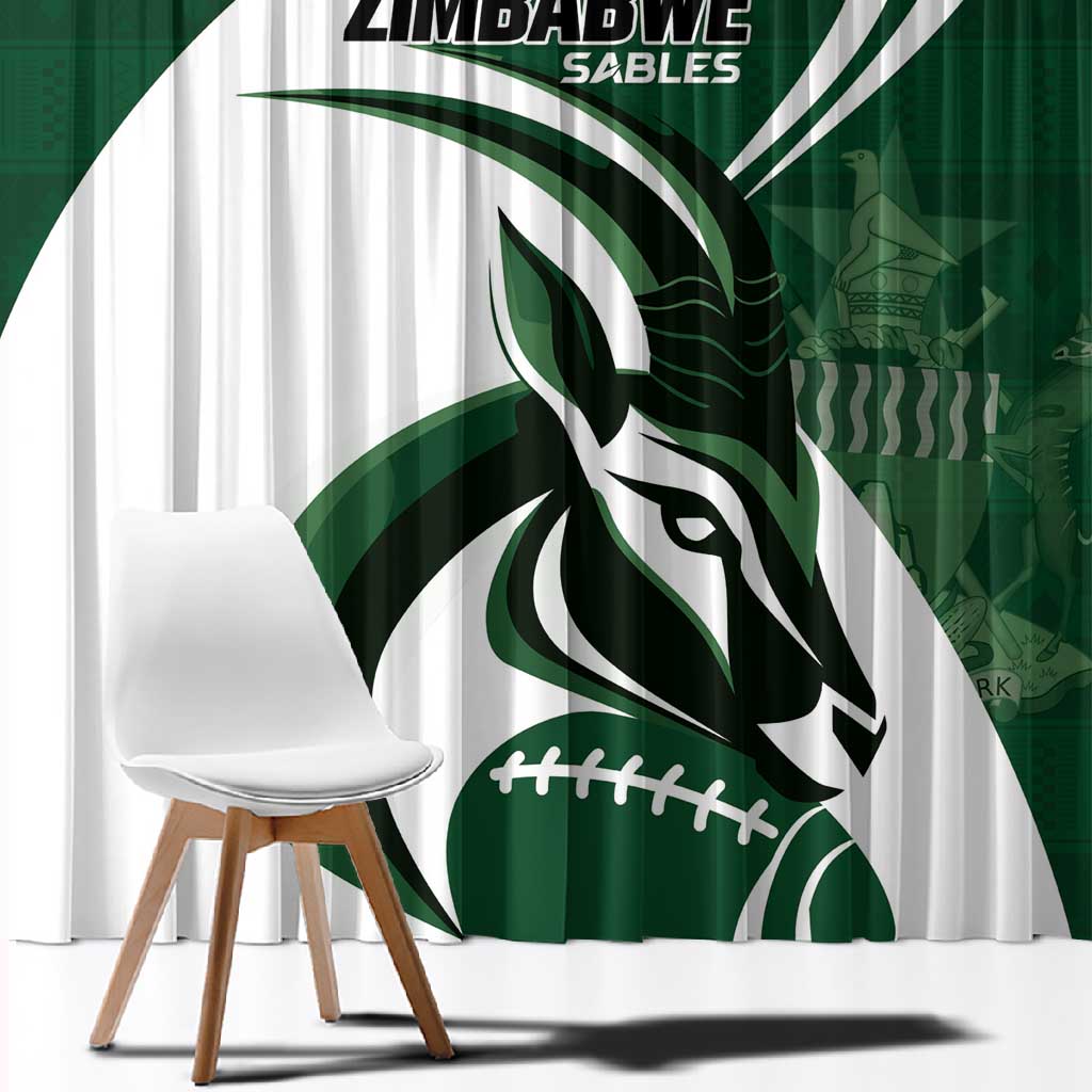 Rugby Zimbabwe Window Curtain Sables Is The Champion - African Pride