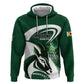 Custom Rugby Zimbabwe Zip Hoodie Sables Is The Champion - African Pride