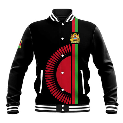Personalized Malawi Baseball Jacket with Coat of Arms Flag Style LT01