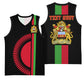 Personalized Malawi Basketball Jersey with Coat of Arms Flag Style - African Pride