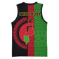 Personalized Malawi Basketball Jersey with Coat of Arms and African Pattern - African Pride