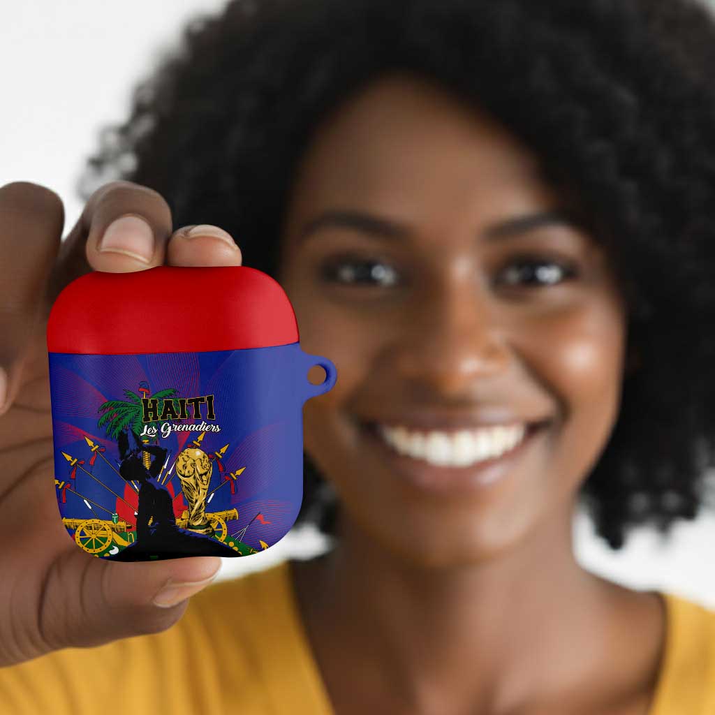 Haiti World Football 2026 AirPods Case Go Les Grenadiers