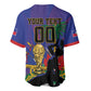 Custom Haiti World Football 2026 Baseball Jersey Go Les Grenadiers LT01
