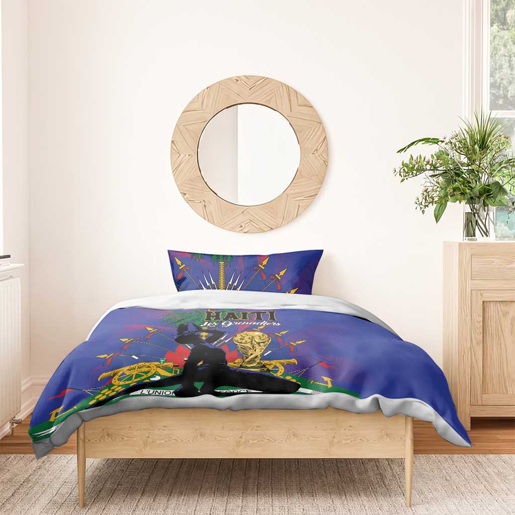 Haiti World Football 2026 Bedding Set Go Les Grenadiers - African Pride