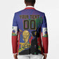 Custom Haiti World Football 2026 Blazer Go Les Grenadiers