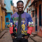 Custom Haiti World Football 2026 Bomber Jacket Go Les Grenadiers - African Pride