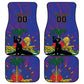 Custom Haiti World Football 2026 Car Mats Go Les Grenadiers - African Pride