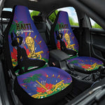 Haiti World Football 2026 Car Seat Cover Go Les Grenadiers - African Pride