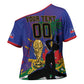 Custom Haiti World Football 2026 Cross Shoulder Shirt Go Les Grenadiers