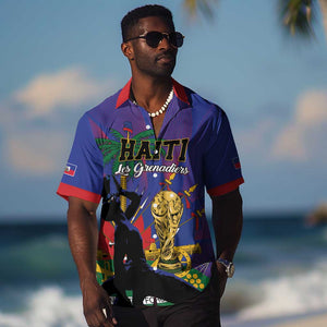 Custom Haiti World Football 2026 Hawaiian Shirt Go Les Grenadiers - African Pride