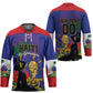 Custom Haiti World Football 2026 Hockey Jersey Go Les Grenadiers