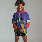 Custom Haiti World Football 2026 Hoodie Dress Go Les Grenadiers - African Pride
